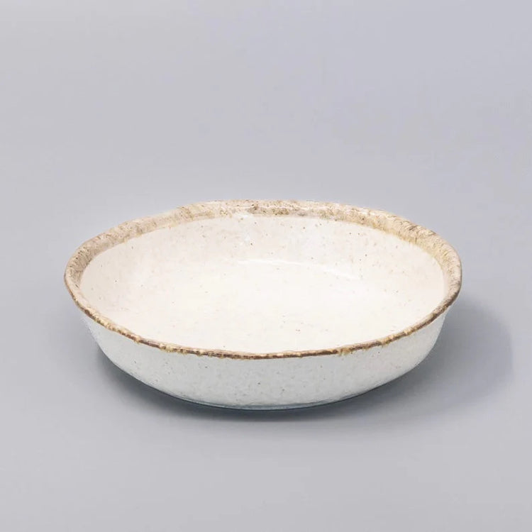 Made in Japan Flax High Rim Plate