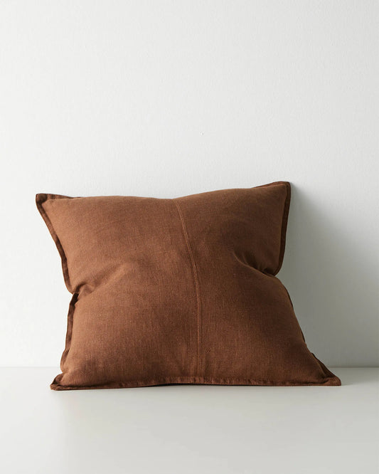 Weave Como Henna Linen Cushion