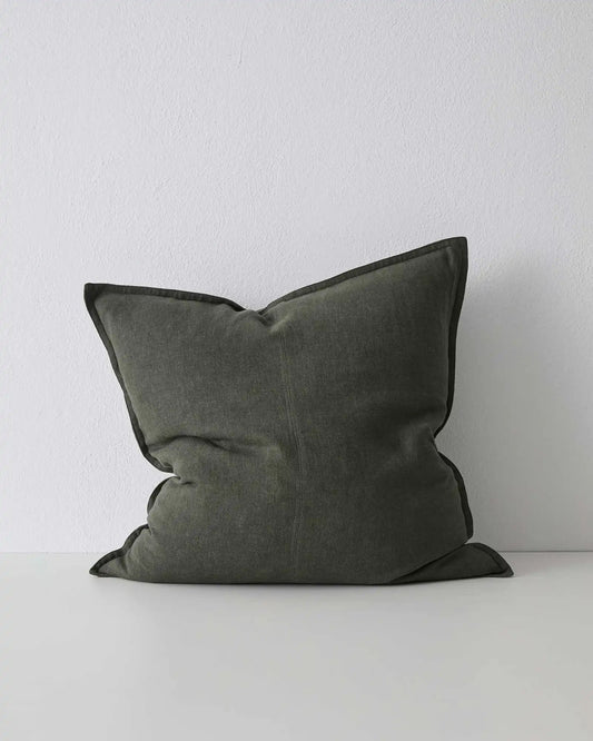 Como Khaki Linen Cushion
