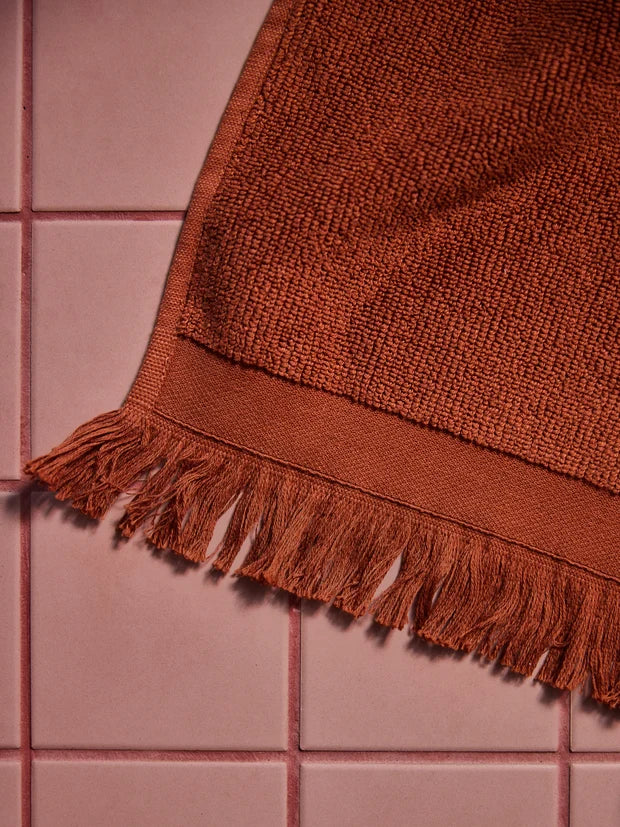 Egyptian Cotton Towel Range - Paprika