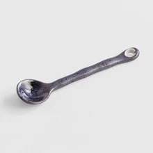Made in Japan Black Speckle Porcelain Spoon