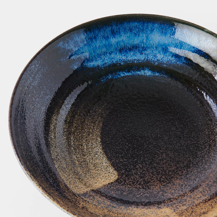 Made in Japan Brushstroke Shallow Bowl