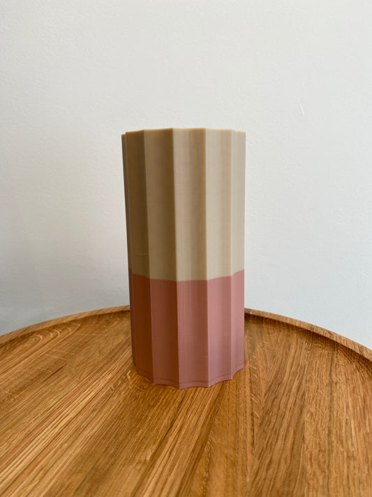 The Millie Vase - Nude/Clay