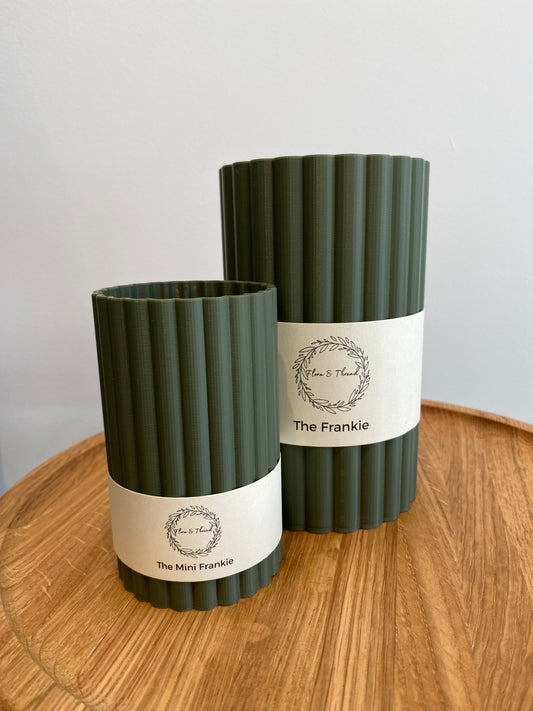 The Mini Frankie Vase - Olive
