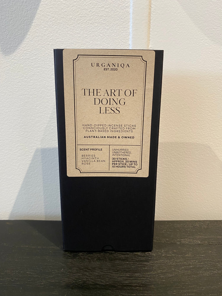 The Art of Doing Less Incense - Large