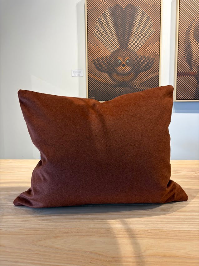 Rume Autumn Rust Cushion