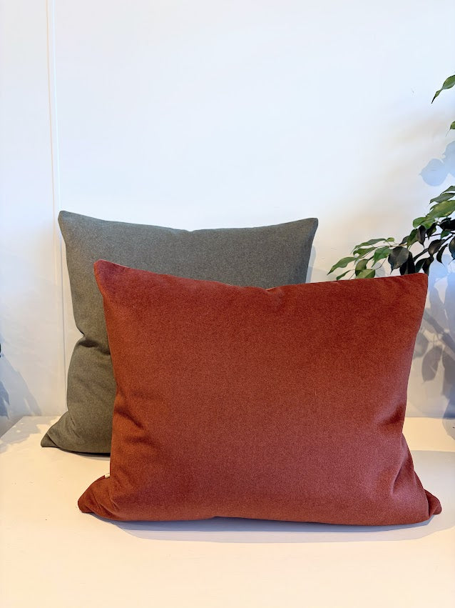 Rume Autumn Rust Cushion