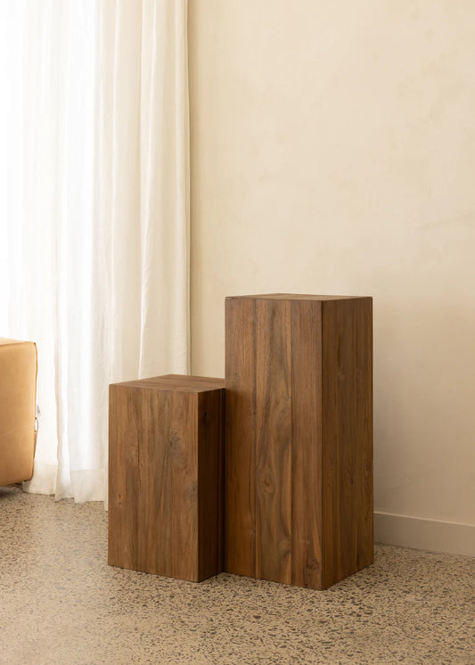 Dark Teak Plinth 30x50