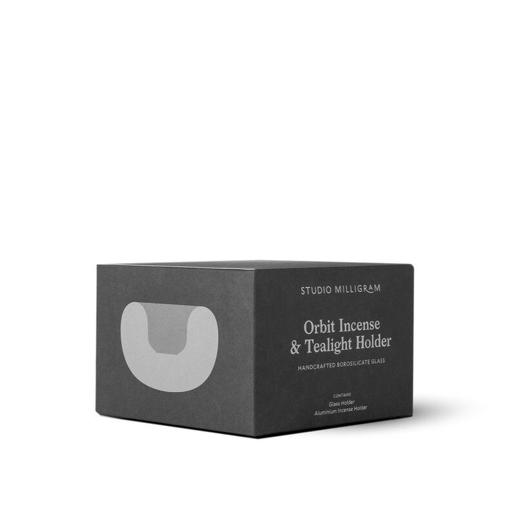 Studio Milligram Orbit Tealight & Incense Holder