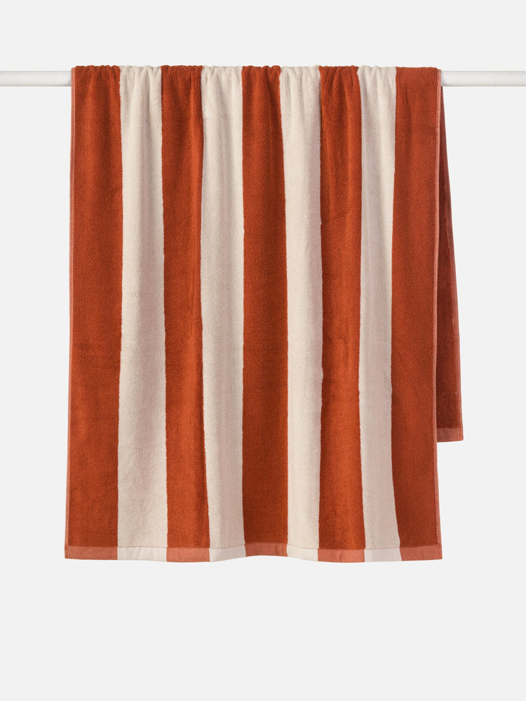 Città Striped Beach Towel