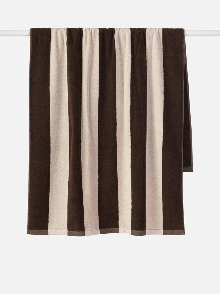 Città Striped Beach Towel