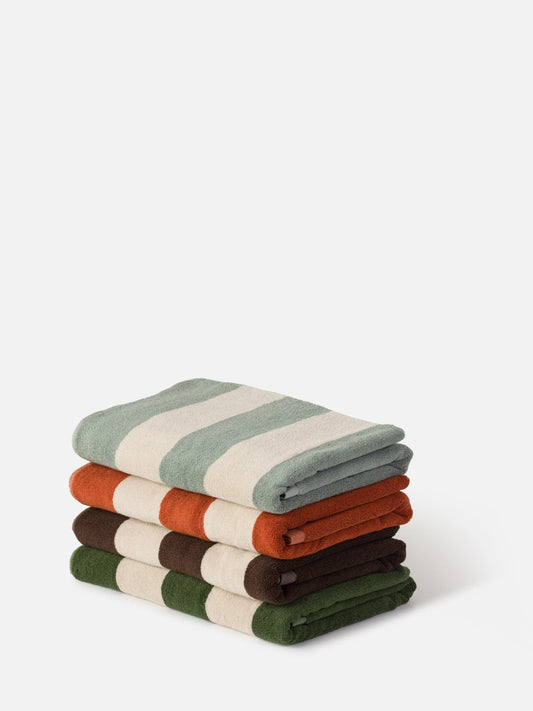Città Striped Beach Towel