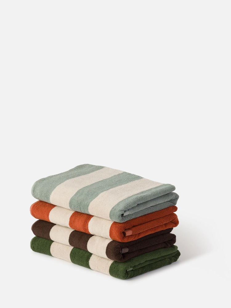 Città Striped Beach Towel
