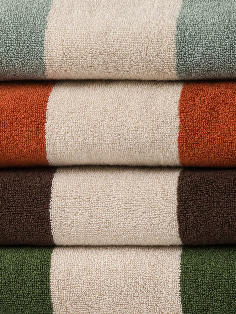 Città Striped Beach Towel