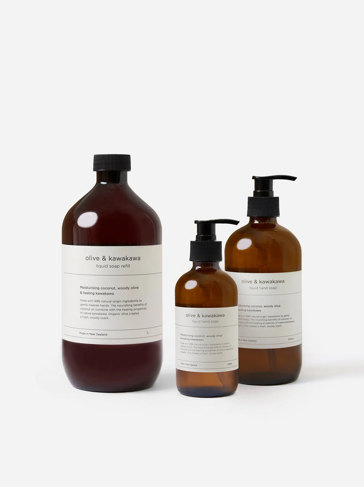 Olive & Kawakawa Liquid Soap