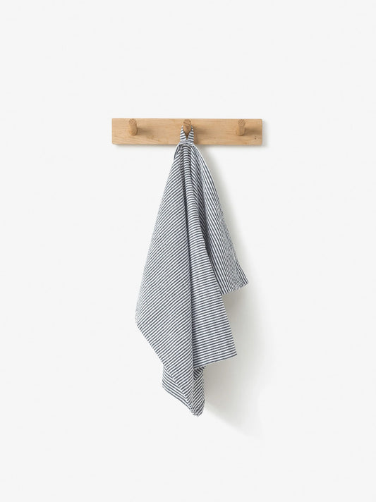 Stripe Washed Cotton Tea Towel
