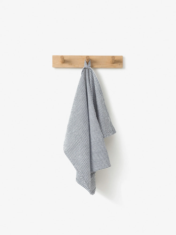 Stripe Washed Cotton Tea Towel