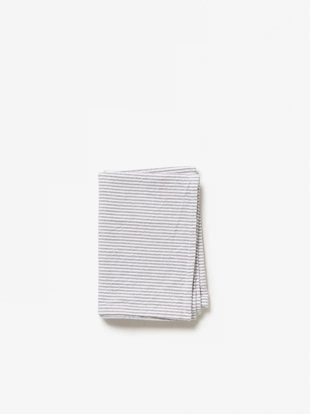 Stripe Washed Cotton Tea Towel