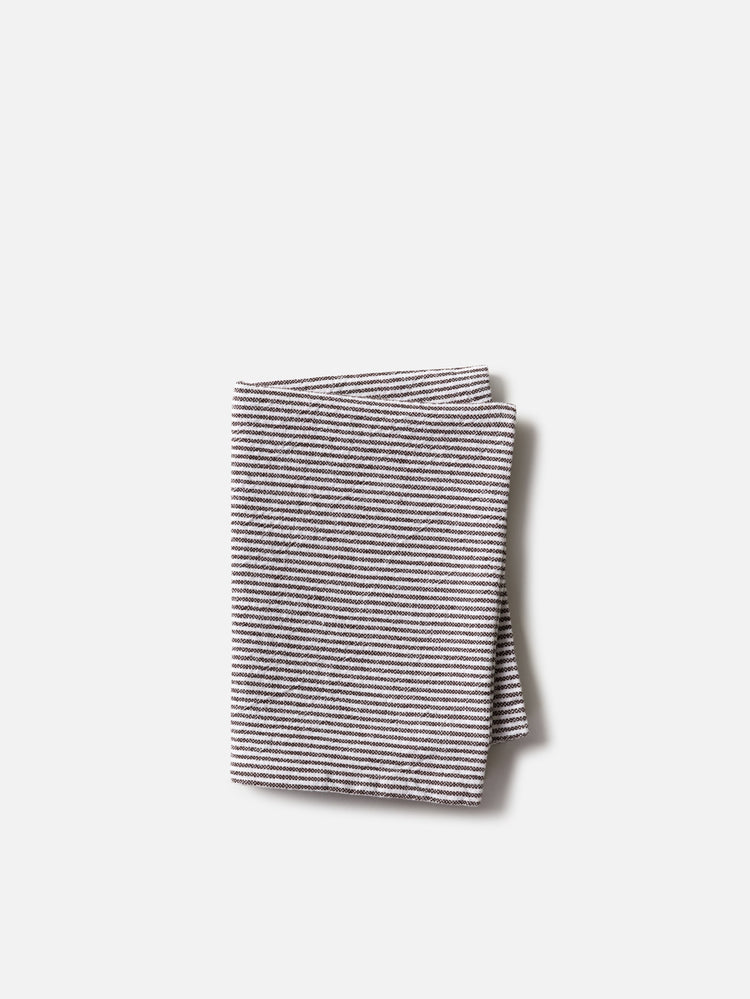 Stripe Washed Cotton Tea Towel