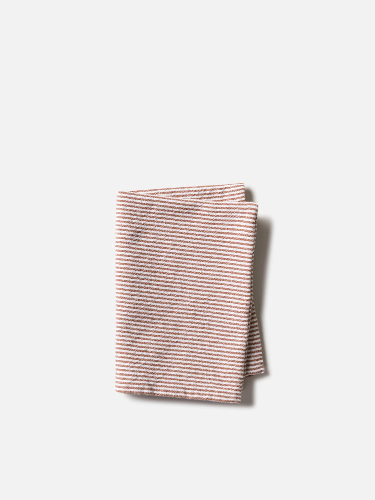Stripe Washed Cotton Tea Towel
