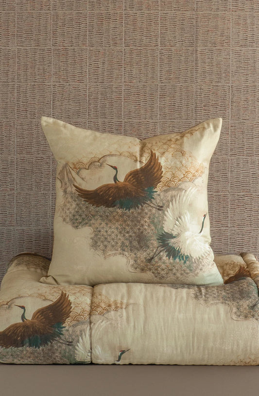 bianca lorenne Tsuru Natural Cushion