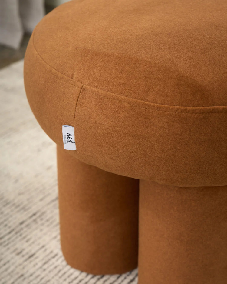 Lume Stool - Walnut