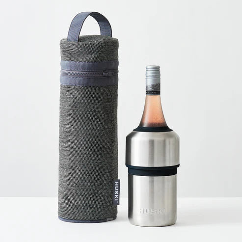 Huski Wine Cooler Tote - White