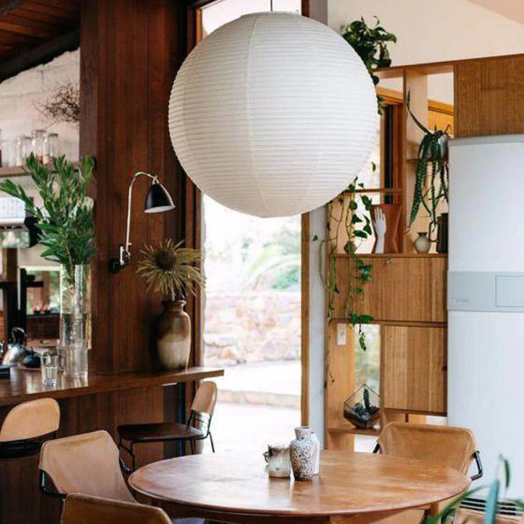 Japanese White Paper Lantern