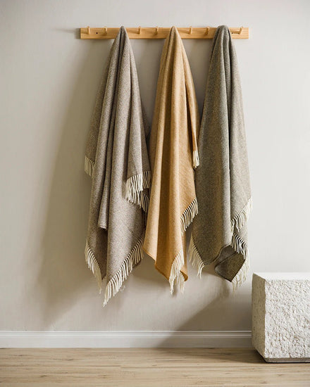 Martinborough Throw - Olive - RUMEFurtex