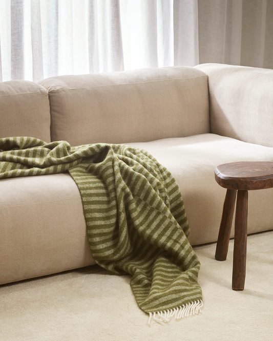 Baya Noah Olive Throw