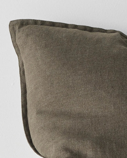 Weave Como Spruce Linen Cushion