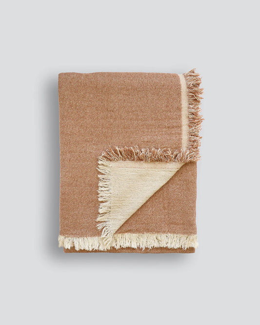 Mulberi Rust Papyrus Throw