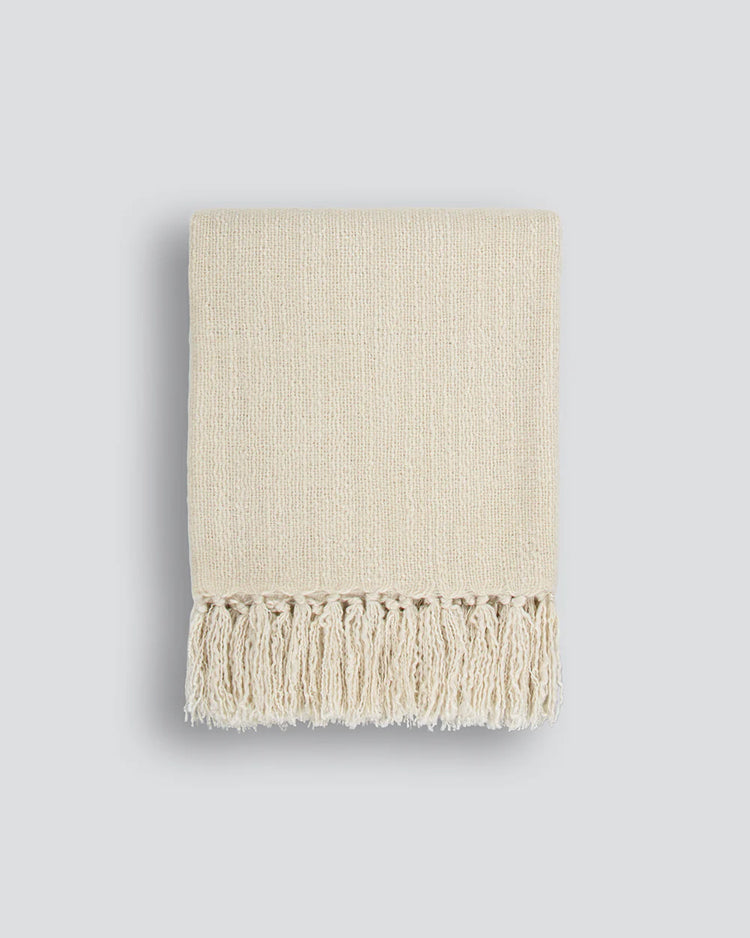 Baya Richmond throw - Ecru