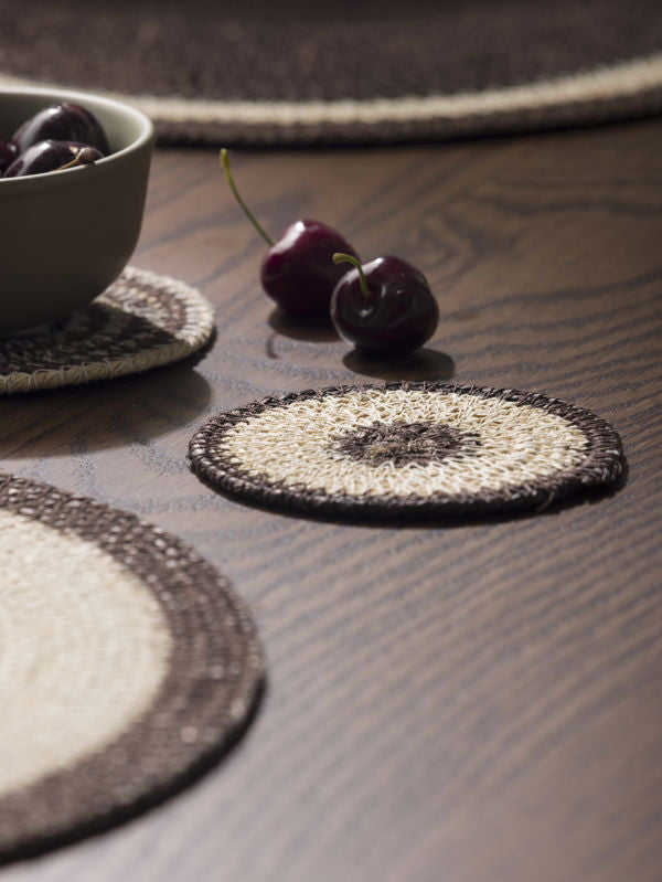 Agora Woven Coaster Set/4