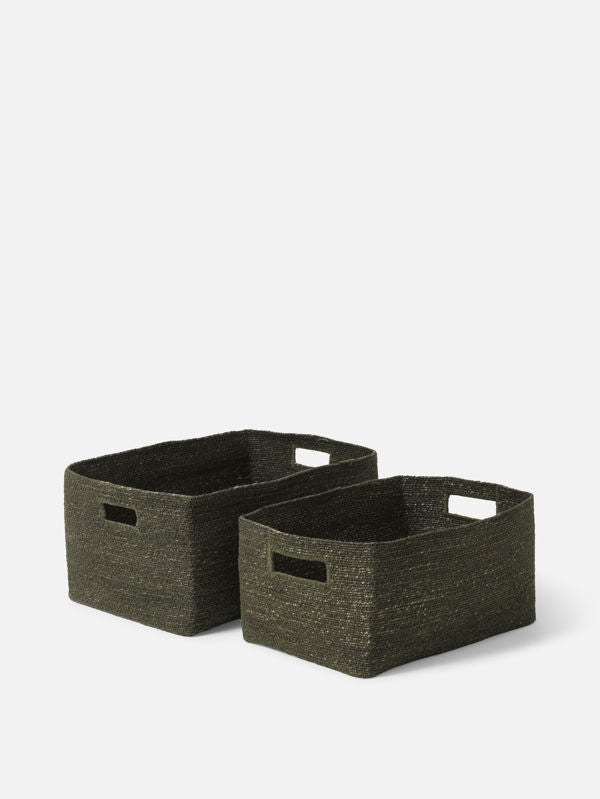 Woven Storage Basket Set of 2