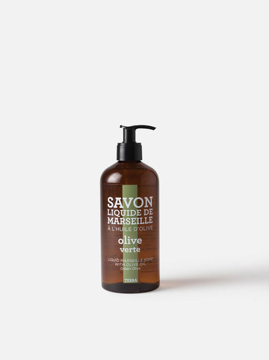 Terra Liquid Marseille Soap - Green Olive