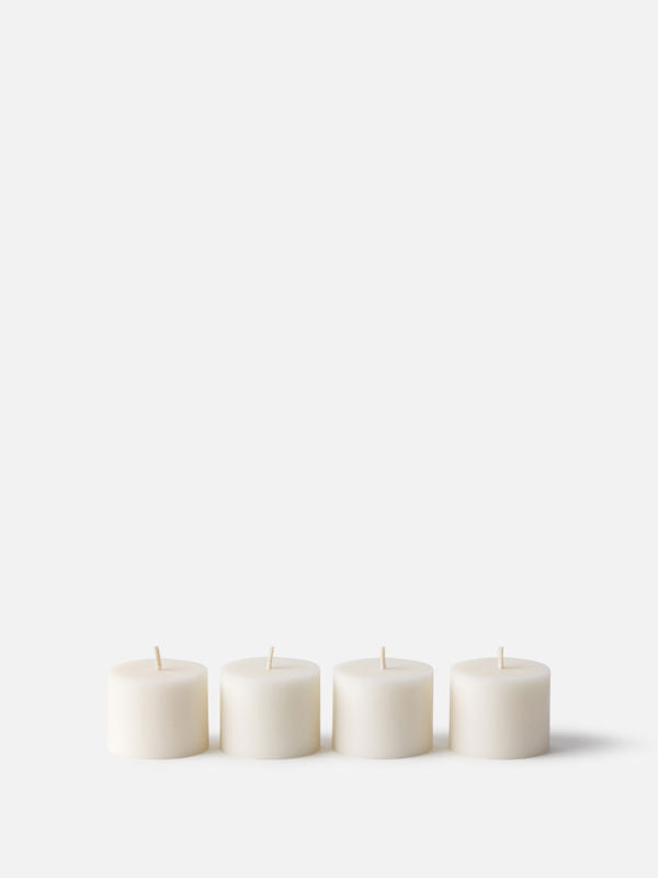 Pillar Candle Set of 4 - Seasalt