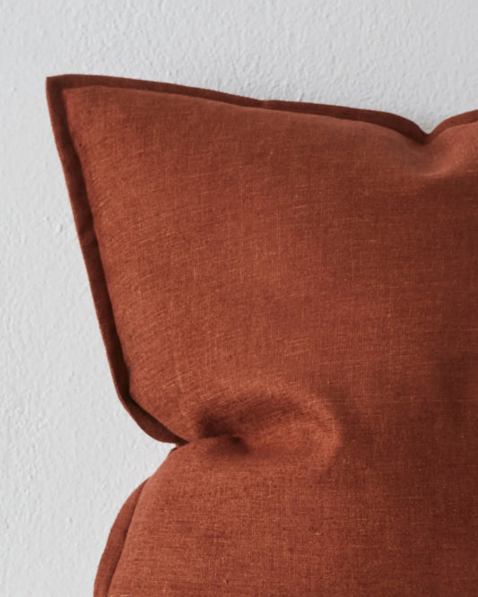 Weave Fiore Lumbar Cushion - Rosewood