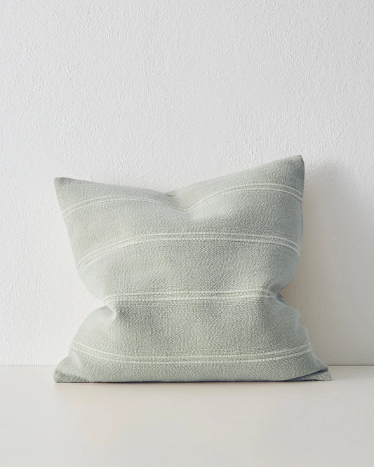 Weave Palma Cushion Ice