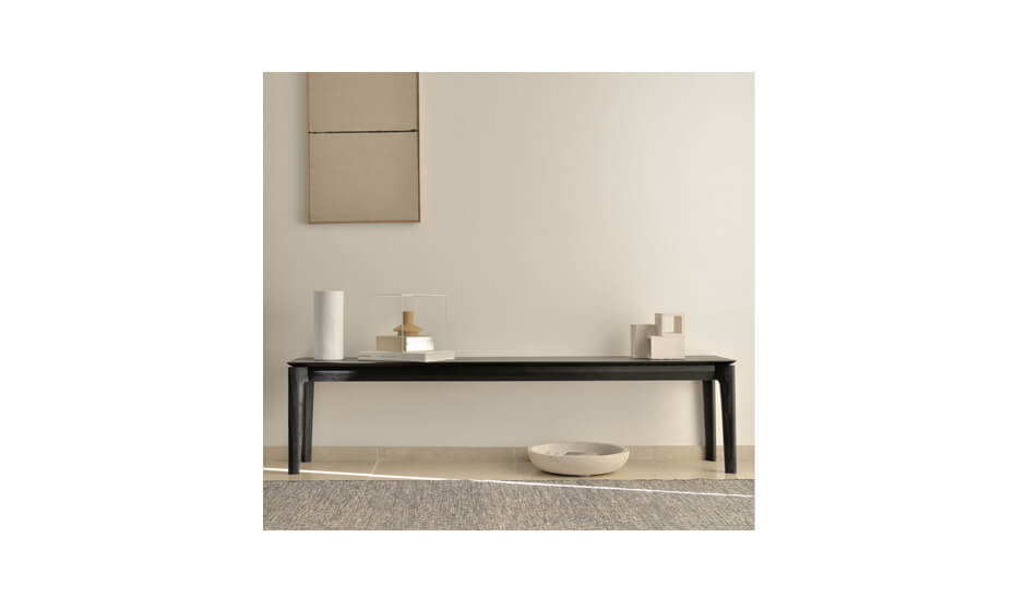 Ethnicraft Bok Bench - Black - RUMECuchi